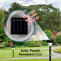 Stainless Steel Outdoor Garden Solar Sensor Garden Light